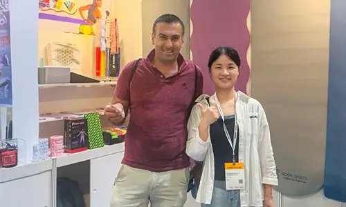 Yoga mats become the focus, and a new trend in healthy living is gaining popularity.