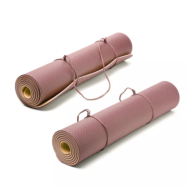 Double Color TPE Yoga Mat