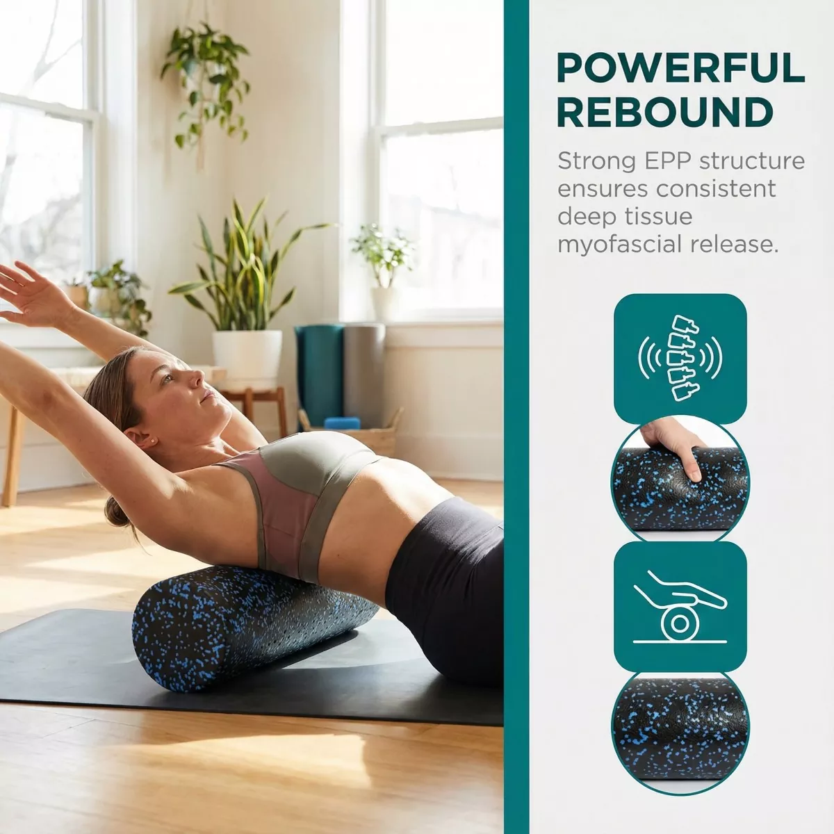 Color Dots EPP Yoga Roller