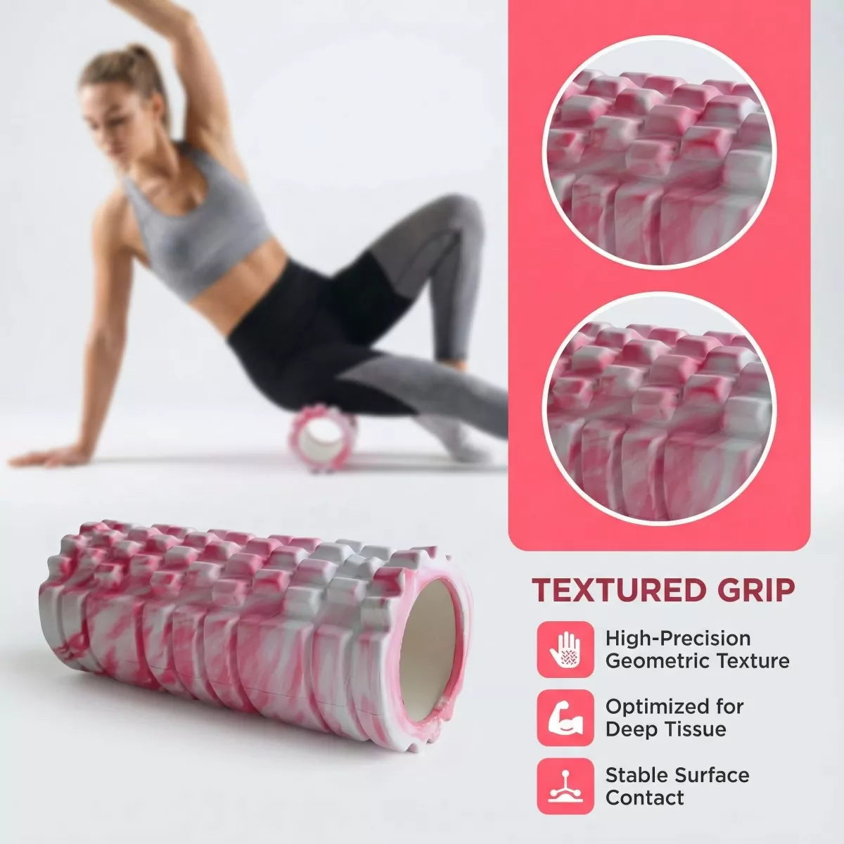 Hollow Camo EVA Yoga Roller